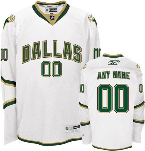 Jerseys Factory Cheap Stars Personalized Authentic White NHL Jer