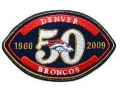 Jerseys Factory Cheap Stitched Denver Broncos 50th Anniversary J