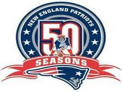 Jerseys Factory Cheap Stitched New England Patriots 50th Anniver