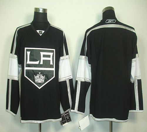 Jerseys Factory Cheap Kings Blank Black Home Embroidered NHL Jer