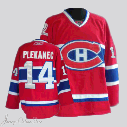 Jerseys Factory Cheap Canadiens #14 Tomas Plekanec Embroidered R