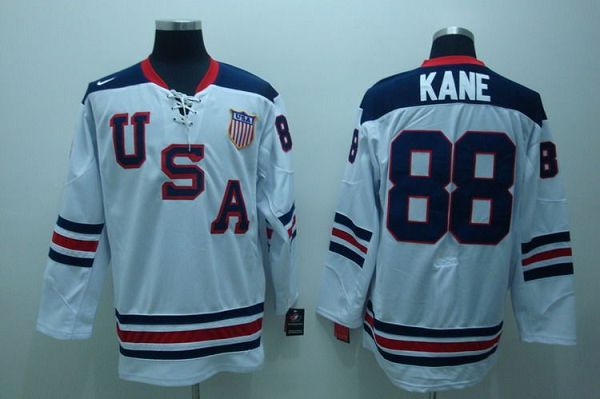 Jerseys Factory Cheap 2010 Olympic Team USA #88 Patrick Kane Emb - Click Image to Close