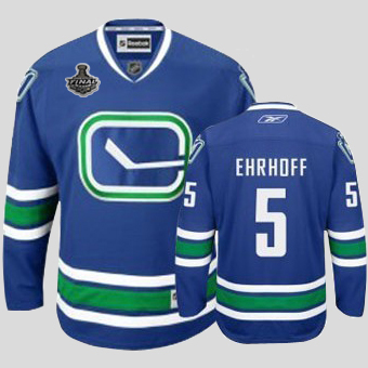 Jerseys Factory Cheap Canucks 2011 Stanley Cup Finals #5 Christi