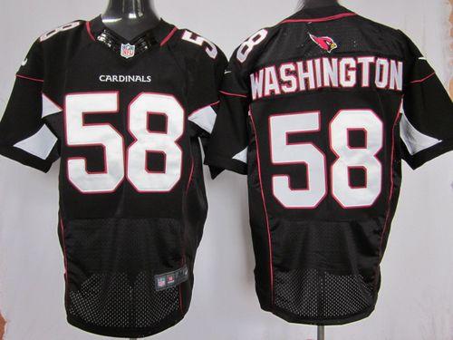 Jerseys Factory Cheap Nike Cardinals #58 Daryl Washington Black