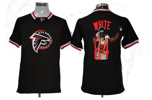 Jerseys Factory Cheap Nike Falcons #84 Roddy White Black Men's N