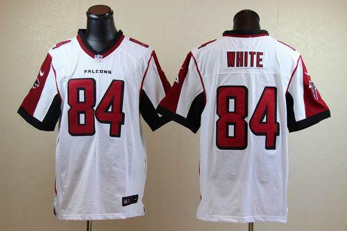 Jerseys Factory Cheap Nike Falcons #84 Roddy White White Men's E