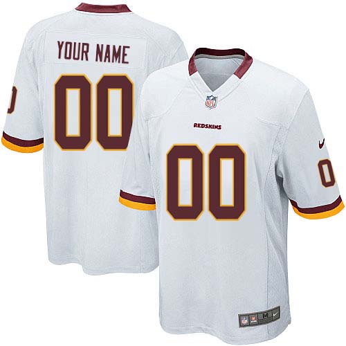 Jerseys Factory Cheap Nike Washington Redskins Customized White