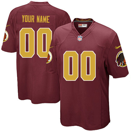 Jerseys Factory Cheap Nike Washington Redskins Customized Burgun