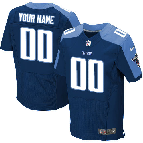 Jerseys Factory Cheap Nike Tennessee Titans Customized Navy Blue