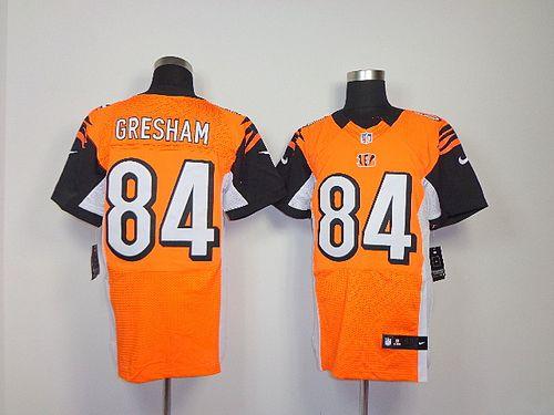 Jerseys Factory Cheap Nike Bengals #84 Jermaine Gresham Orange A