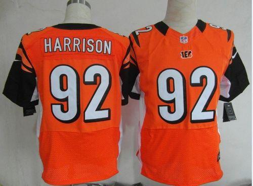 Jerseys Factory Cheap Nike Bengals #92 James Harrison Orange Alt