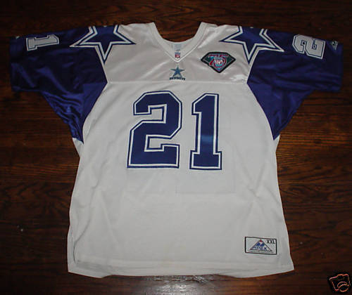 Jerseys Factory Cheap Mitchell & Ness Cowboys #21 Deion Sanders