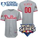 Jerseys Factory Cheap Phillies Personalized Authentic Grey Cool