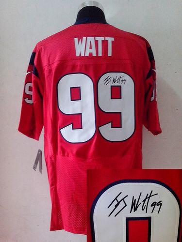 Jerseys Factory Cheap Nike Texans #99 J.J. Watt Red Alternate Me