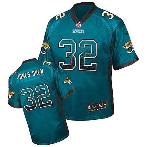 Jerseys Factory Cheap Nike Jaguars #32 Maurice Jones-Drew Teal G