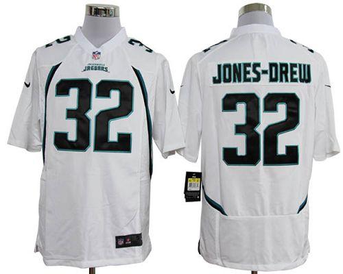 Jerseys Factory Cheap Nike Jaguars #32 Maurice Jones-Drew White