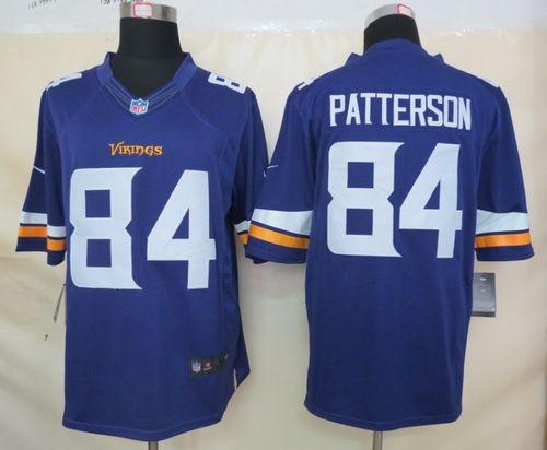 Jerseys Factory Cheap Nike Vikings #84 Cordarrelle Patterson Pur