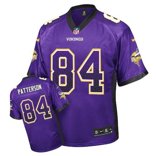 Jerseys Factory Cheap Nike Vikings #84 Cordarrelle Patterson Pur