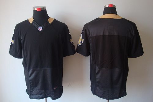Jerseys Factory Cheap Nike Saints Blank Black Team Color Men's E