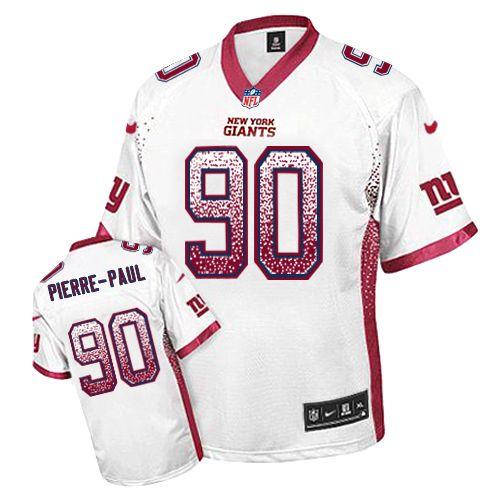 Jerseys Factory Cheap Nike Giants #90 Jason Pierre-Paul White Me