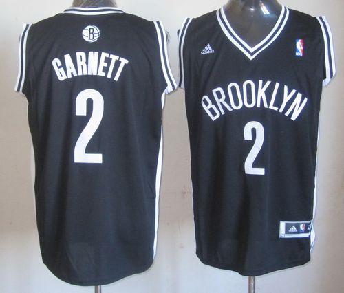 Jerseys Factory Cheap Revolution 30 Nets #2 Kevin Garnett Black