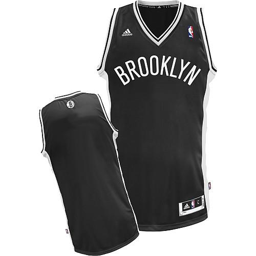 Jerseys Factory Cheap Revolution 30 Nets Blank Black Embroidered