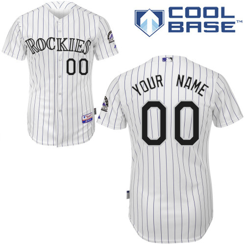 Jerseys Factory Cheap Rockies Personalized Authentic Grey Baseba