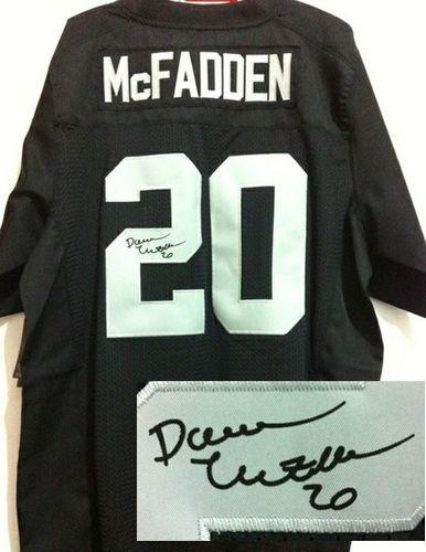 Jerseys Factory Cheap Nike Raiders #20 Darren McFadden Black Tea