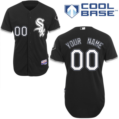 Jerseys Factory Cheap White Sox Personalized Authentic Black Bas