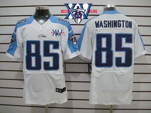 Jerseys Factory Cheap Nike Titans #85 Nate Washington White With